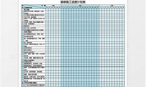 中央空调施工进度表_中央空调施工进度表图片